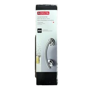 Delta Traditional Curved DF705PC 300lb Concealed Screw Assist Bar
